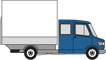 52910 Lieferwagen Mit Verdeck Und Hebebuehne