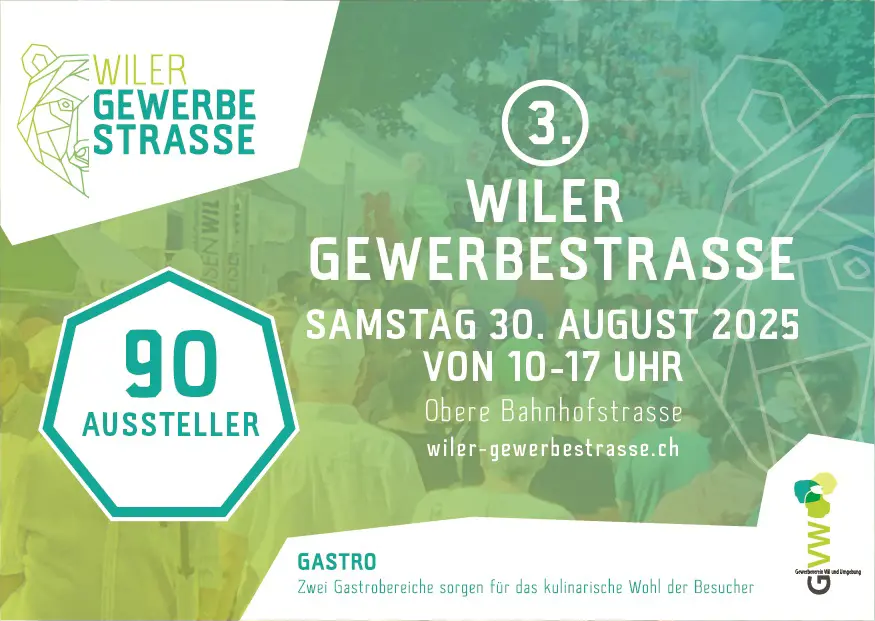 Flyer Wiler Gewerbestrasse